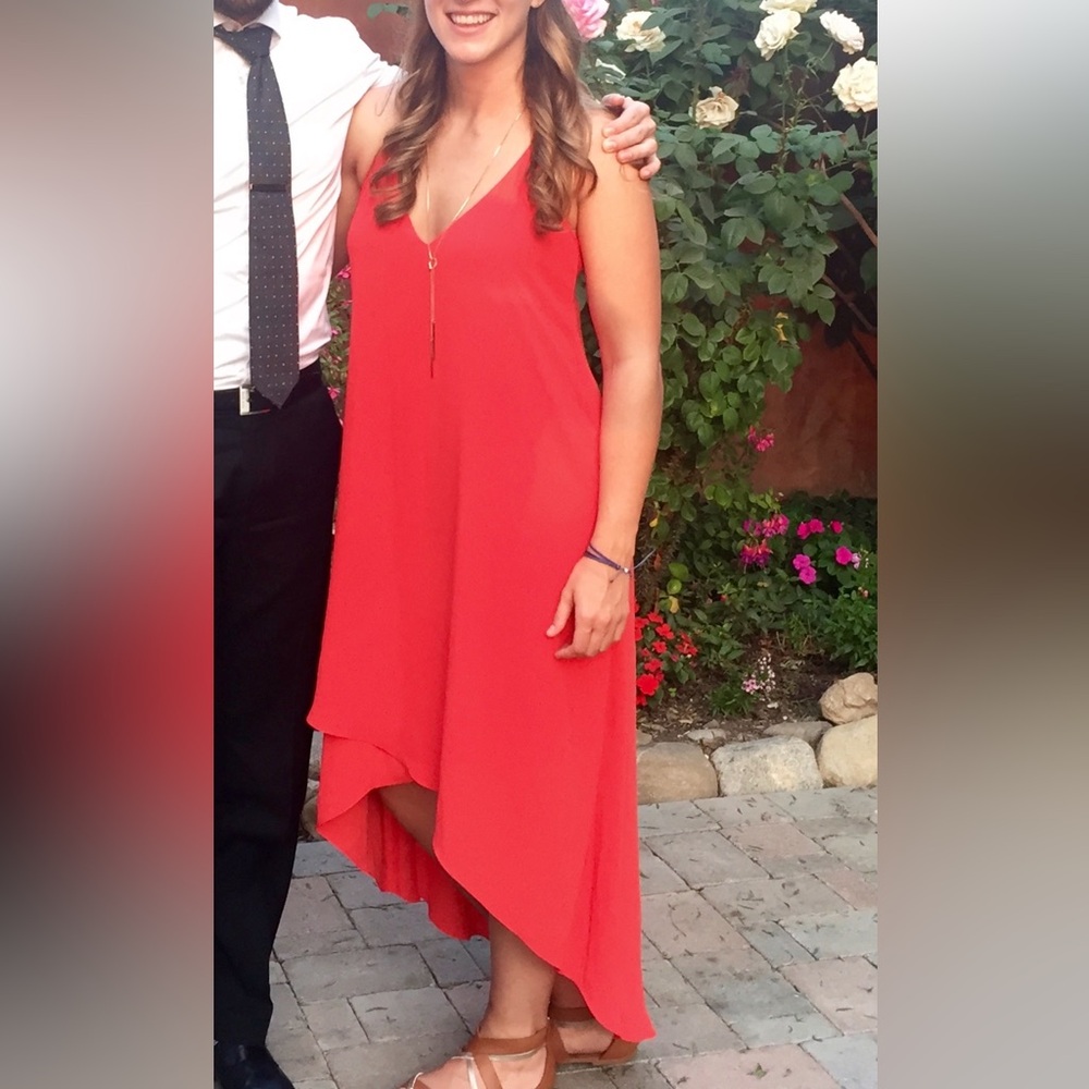 BCBGMaxAzria Bold Red Dress